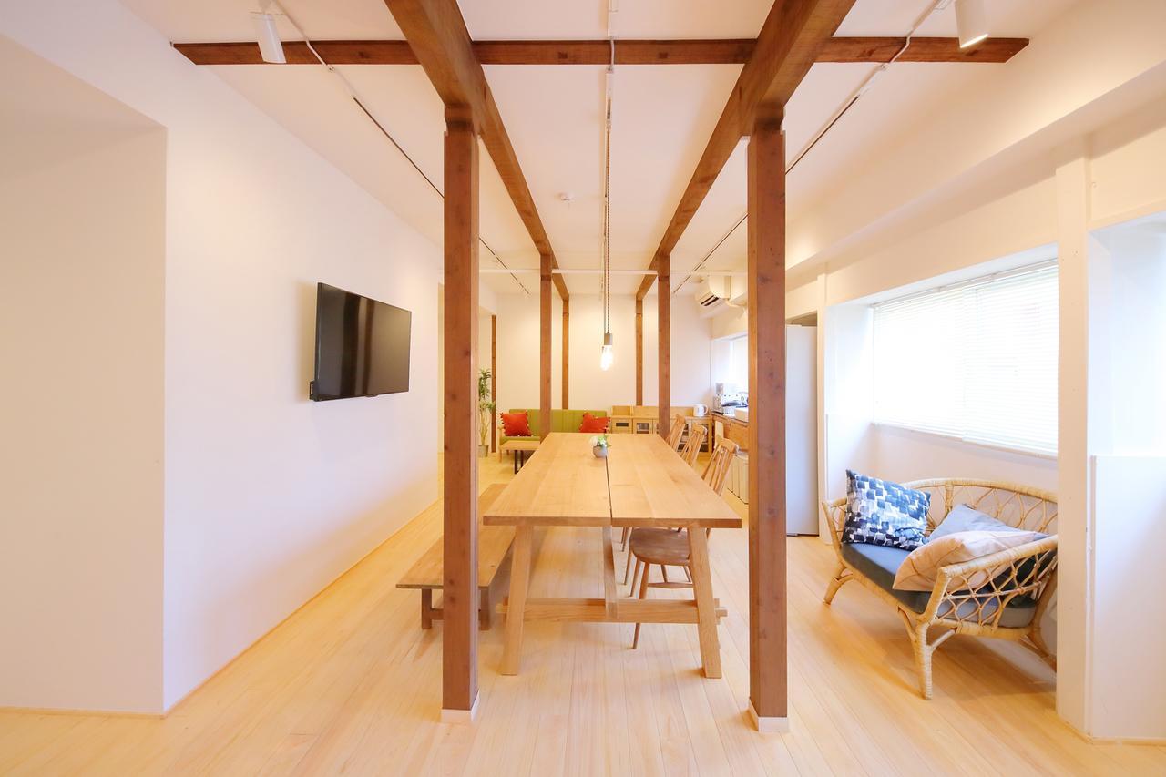 Raku Hostel Osaka Zewnętrze zdjęcie